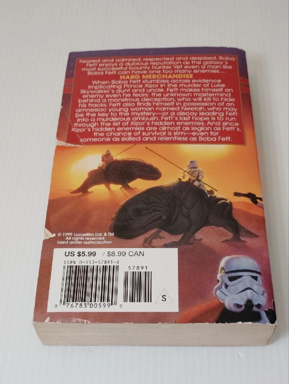 8 For $8 Star Wars Hard Merchandise Paperback